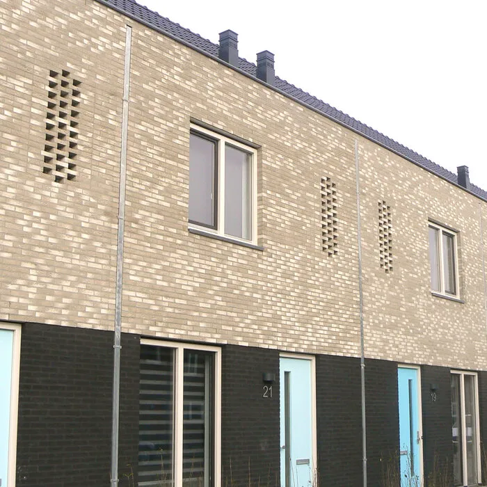 Nedzink Zinken regenpijp 80x80 mm vierkant - 2 meter (NedZink 0,65 mm)