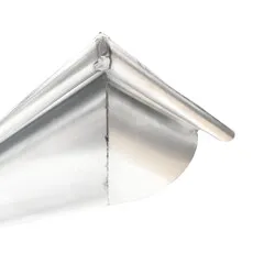 Nedzink Zinken dakgoot - mastgoot M37 - 3 meter inclusief gesoldeerd kopschot (NedZink)