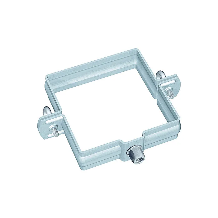 Rheinzink Scharnierbeugel ZINK 80x80mm M10