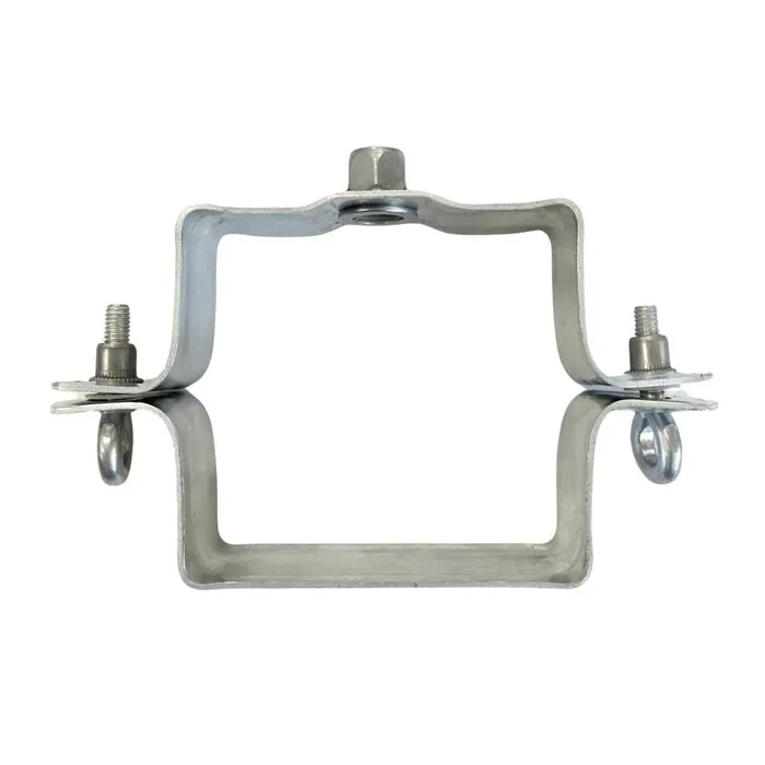 Rheinzink Scharnierbeugel ZINK 80x80mm M10