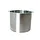 Zinken tapeind vlak 100 mm (96mm uitwendig) - kort (NedZink)