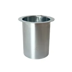 Nedzink Zinken tapeind vlak 60 mm (58mm uitwendig) - kort (NedZink)