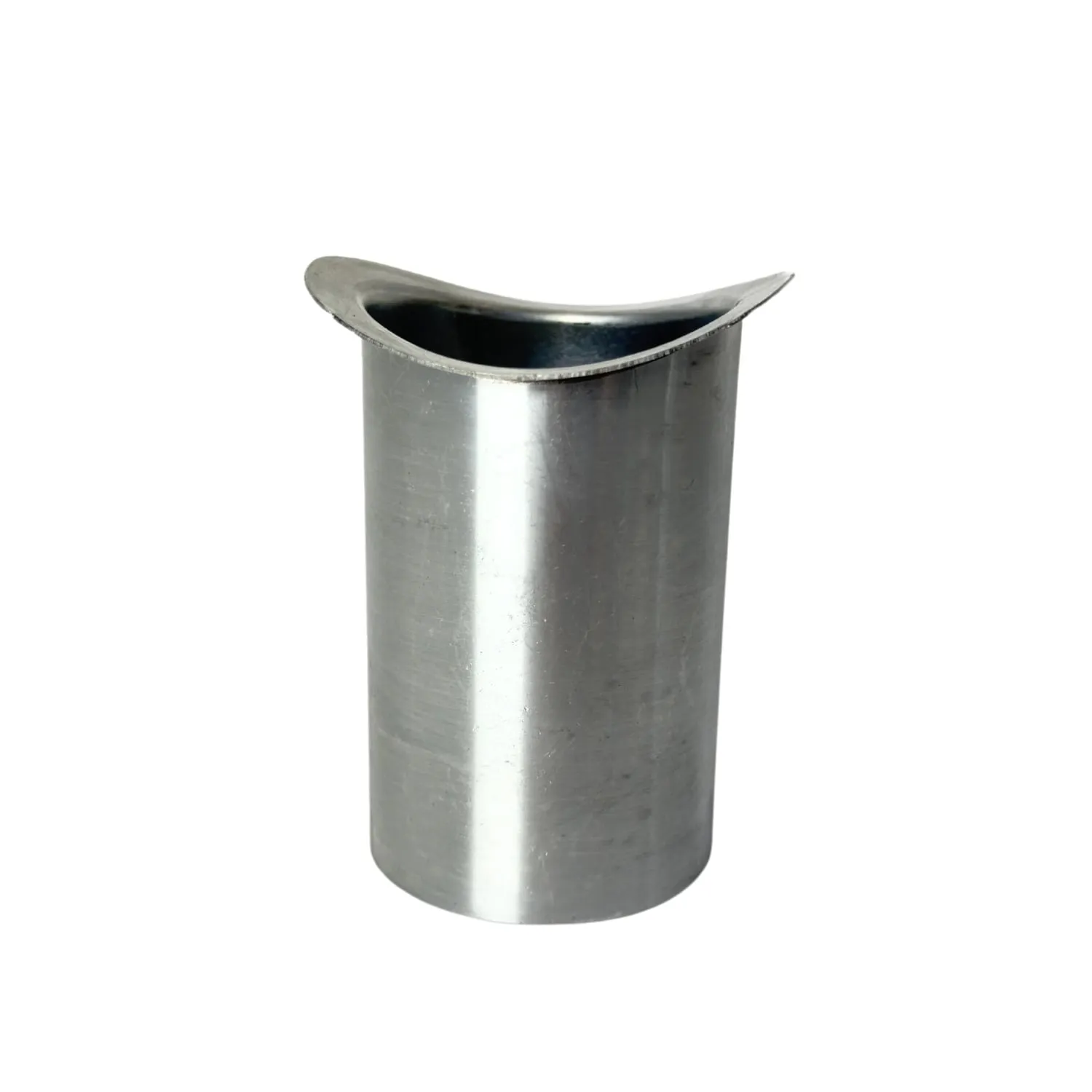 Nedzink Zinken tapeind 70 mm ovaal (65mm uitwendig) t.b.v. mastgoot M30 (NedZink)