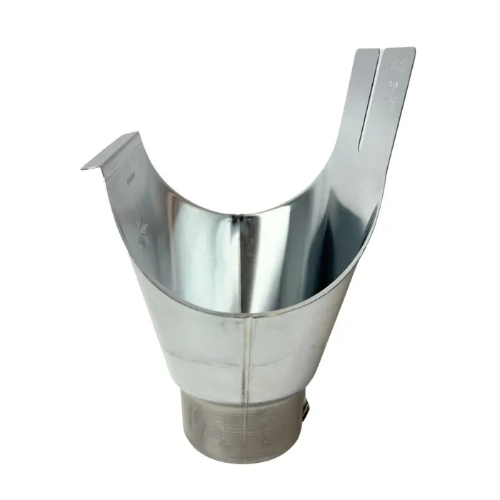 Grömo Trechteruitloop zink M280 rond 80mm - Gromo