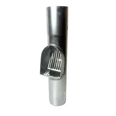 Nedzink Zinken bladafscheider 100 mm rond inclusief bladrooster (NedZink)
