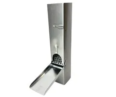 Gromo Regentonklep zink 80x80mm met bladvanger Gromo