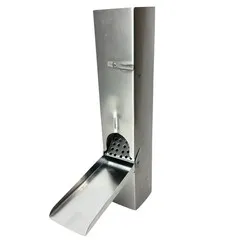 Gromo Zinken regentonklep 80x80 mm vierkant met bladvanger (Grömo)