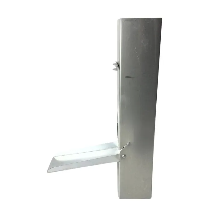 Grömo Regentonklep zink 80x80mm met bladvanger Gromo