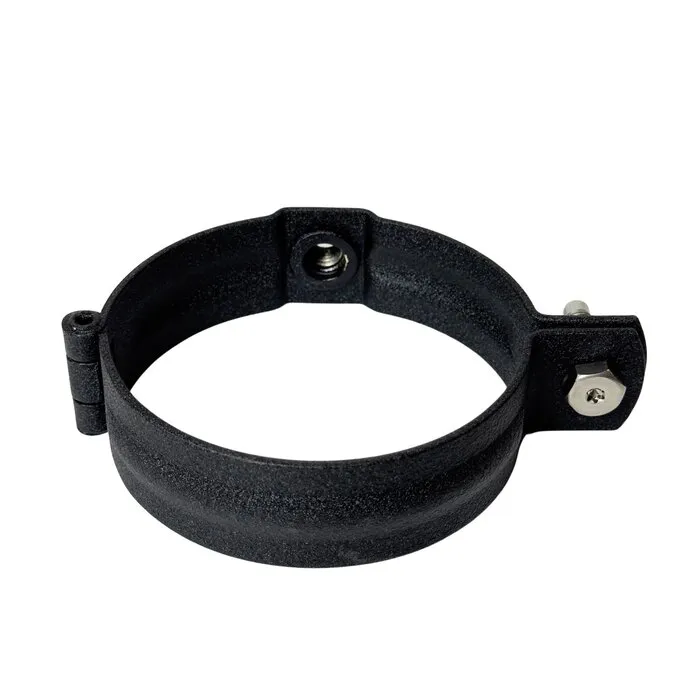 Prefa Scharnierbeugel M10 100 mm - P.10 zwart