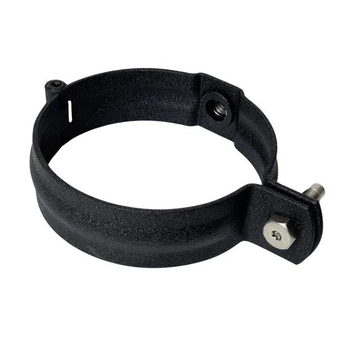 Prefa Scharnierbeugel M10 100 mm - P.10 zwart