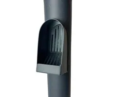 Bladafscheider 80 mm antraciet | Prefa