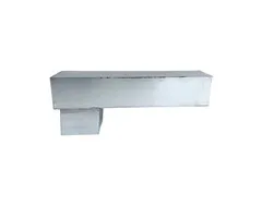Nedzink Stadsuitloop 60x100 naar 80x80 vierkant | NedZink