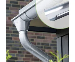 Dakgoot ook zonder solderen