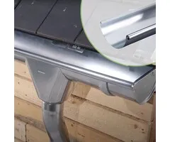Dakgoot ook zonder solderen