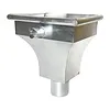 Vergaarbak zink 80 mm rond model KS