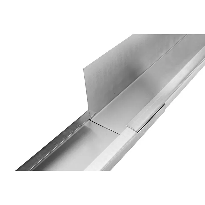 Rheinzink Zinken verholen goot op maat (Rheinzink titaanzink 0,8 mm)