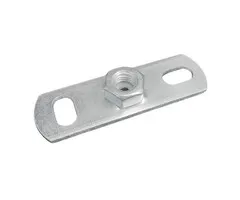 Montageplaat gegalv. M10 scharnierbeugel