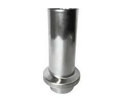 Gromo Montageschuifstuk zink 80 mm rond - Gromo