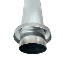 Grömo Zinken montageschuifstuk 80 mm rond (Grömo)