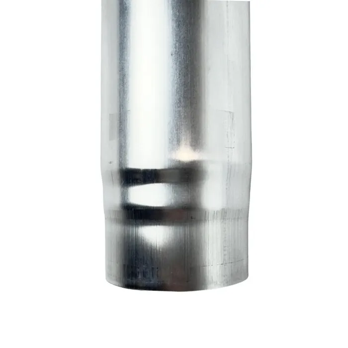 Grömo Zinken verlengde montagemof 245 mm voor regenpijp 80 mm (Grömo)
