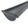 Prefa Dakgoot M280 P.10 zwart + kopschot links | Prefa