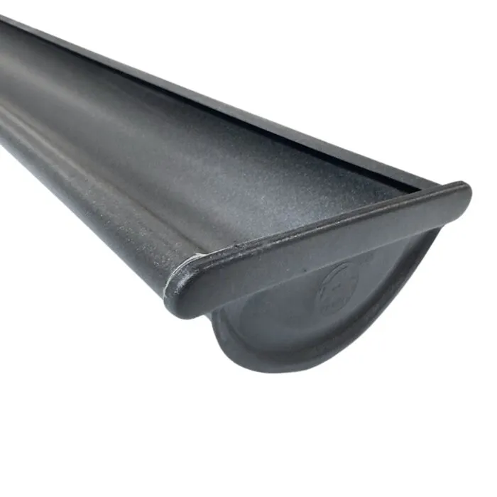 Prefa Mastgoot M280 3 meter - zwart + kopschot rechts