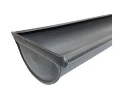 Prefa Mastgoot M400 3 meter - P.10 zwart + kopschot links
