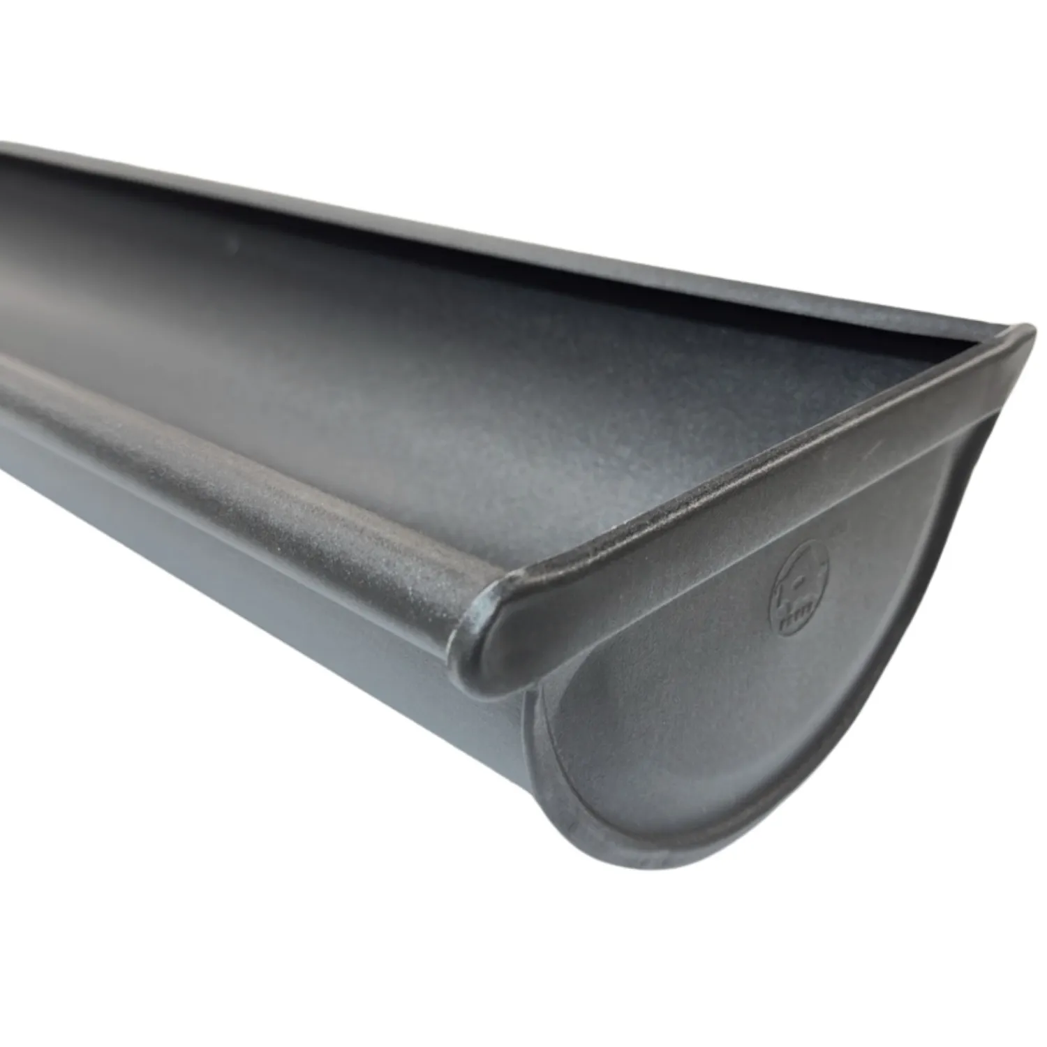 Prefa Mastgoot M400 3 meter - P.10 zwart + kopschot rechts