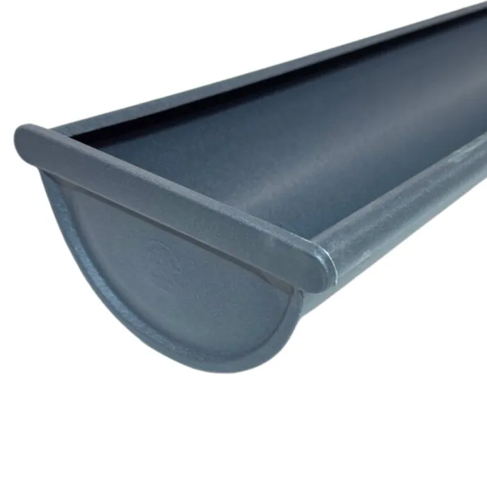 Prefa Mastgoot M333 3 meter - antraciet + kopschot links