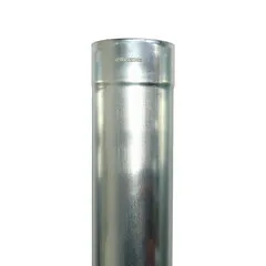 Rheinzink Zinken regenpijp 100 mm rond - 1 meter (Rheinzink 0,65 mm)