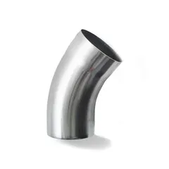 Rheinzink Zinken bocht 80 mm 40 graden - alleen mof (Rheinzink)