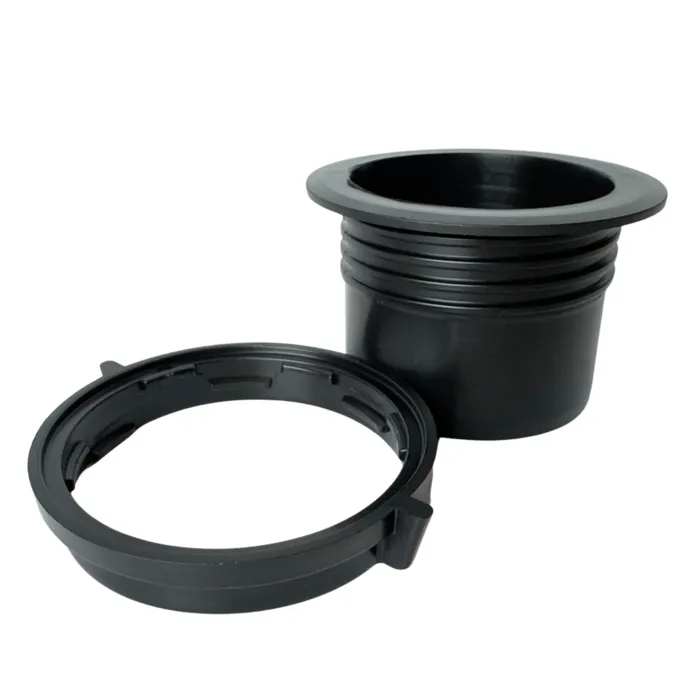 Prefa PVC tapeind 80mm met wartel