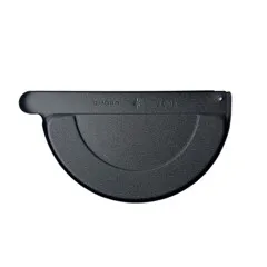 Gromo Aluminium kopschot M400 links zwart - t.b.v. lijmen (Grömo)