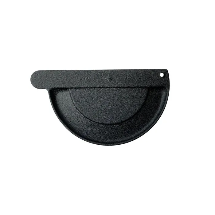 Kopschot aluminium M280 rechts - Zwart t.b.v. lijmen GROMO