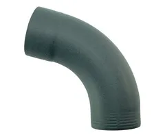 Prefa Bocht 72 graden 100 mm P.10 antraciet | Prefa