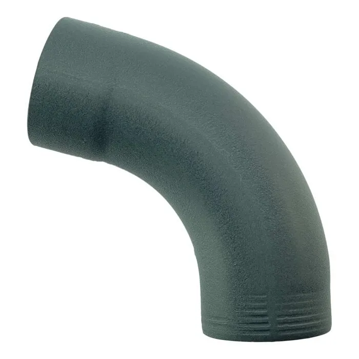 Prefa Bocht 72gr 100 mm - antraciet