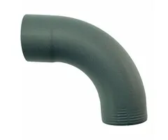 Prefa Bocht 85 graden 100 mm P.10 antraciet | Prefa