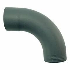 Prefa Aluminium bocht 85 graden 100 mm rond P.10 antraciet (Prefa)