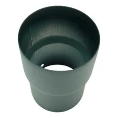 Prefa Aluminium verbindingsstuk 100 mm rond - P.10 antraciet (Prefa)