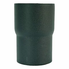 Prefa Aluminium verbindingsstuk 100 mm rond - P.10 antraciet (Prefa)