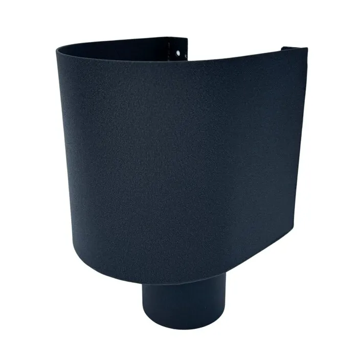 Kallos Vergaarbak mini 100 mm - antraciet