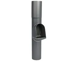 Nedzink Bladafscheider 80 mm grijs Nova | NedZink