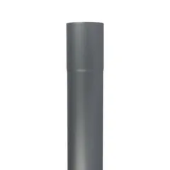 Nedzink Zinken regenpijp 80 mm rond grijs Nova - 2 meter (NedZink 0,65 mm)