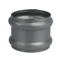 Nedzink Zinken wrong 80 mm rond grijs Nova (NedZink)