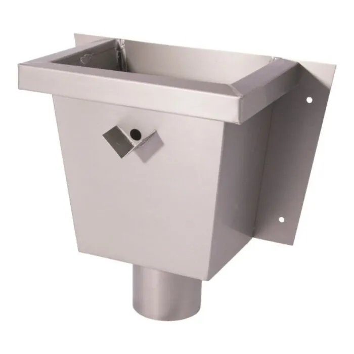 Nedzink Vergaarbak zink 80mm - Juinior - Nova