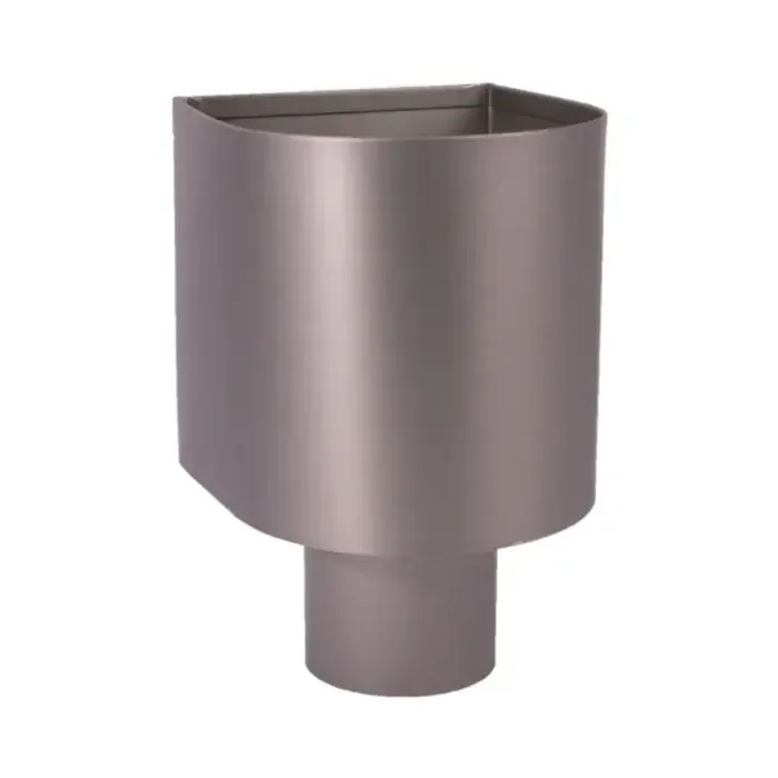 Nedzink Vergaarbak zink 80mm - Mini - Nova