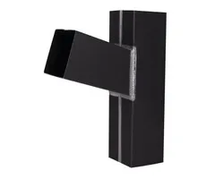 Nedzink T-stuk 80x80 72 graden zwart Noir | NedZink