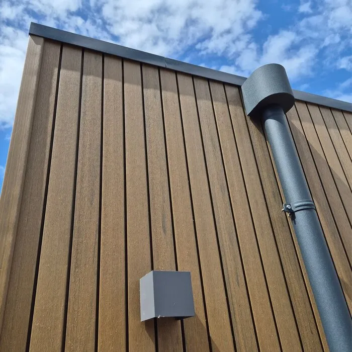 Prefa Aluminium regenpijp 80 mm antraciet Prefa - 1 meter (0,7 mm)