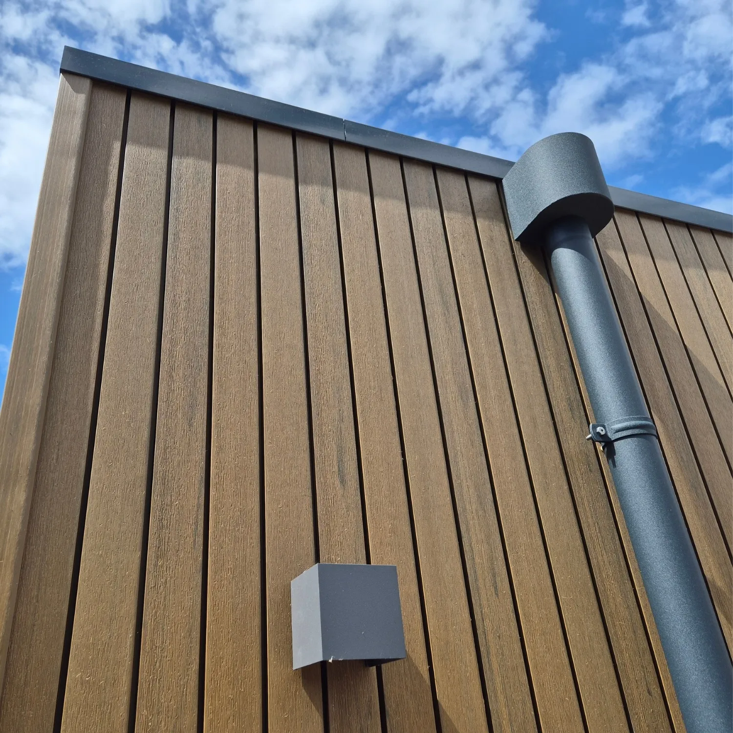 Prefa Aluminium regenpijp 80 mm P.10 antraciet - 1 meter (Prefa 0,7 mm)