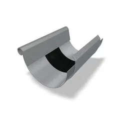 Prefa Aluminium expansiestuk met kraal en kap M333 - patinagrijs zinklook (Prefa)